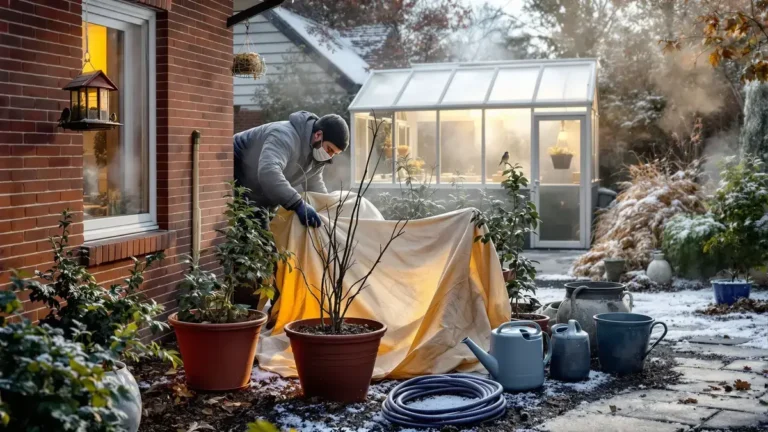 Těchto 8 jednoduchých kroků ochrání vaši zahradu před mrazem a zabrání velkým škodám