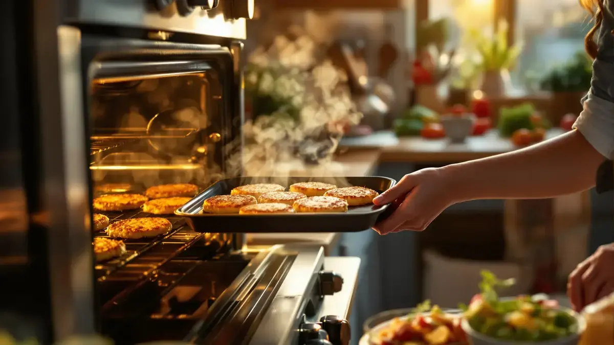 Za 10 minut připravte křupavé bramborové placky v troubě mnohem lehčí než hranolky