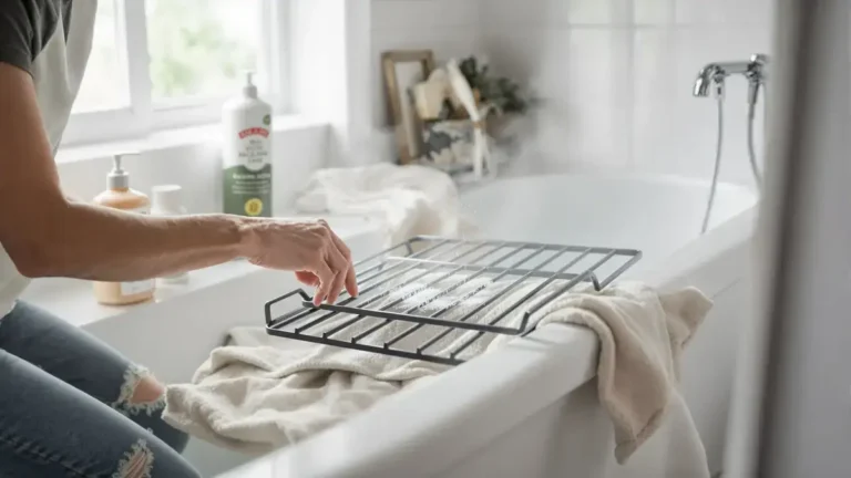 Tento koupelnový trik, který mnoho lidí přehlíží, vám za 30 minut bez námahy vyčistí rošty z trouby do dokonalosti