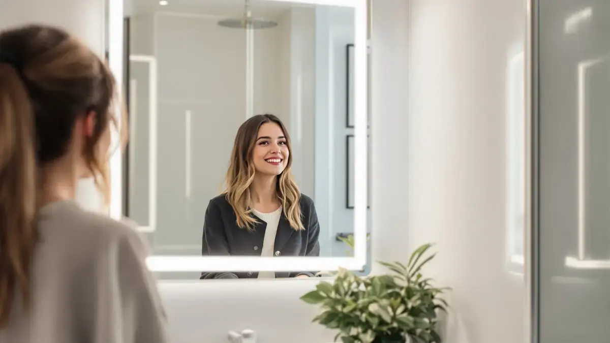 Luxusní koupelna neznámý trik promění malý prostor v elegantní místo