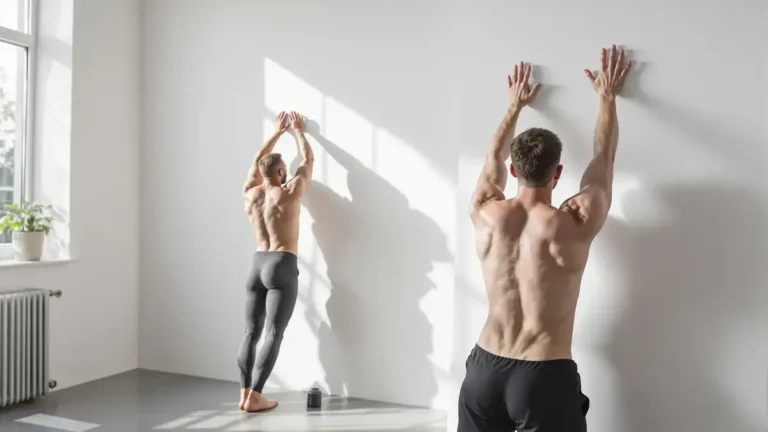 Odborníci se shodují pilates u zdi není určen jen pro ženy ale ti kteří ho přehlížejí mohou přijít o skutečné svalové zisky