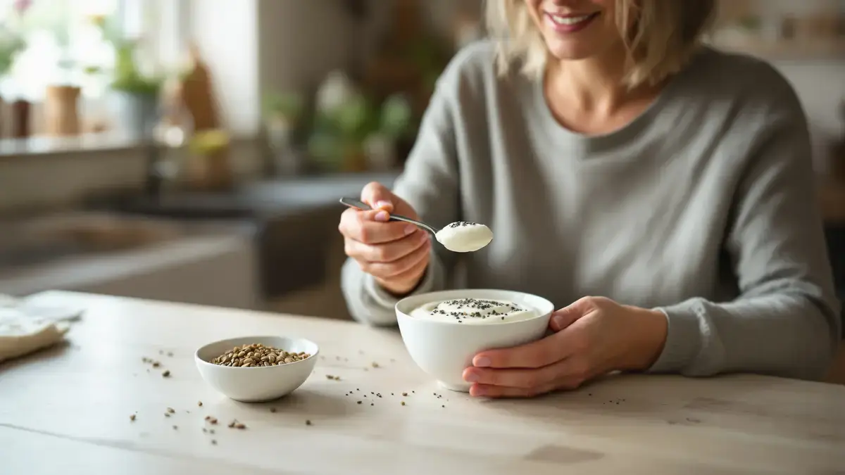 Tato semena bohatá na omega-3 do jogurtu nabízejí často opomíjený zdravotní přínos
