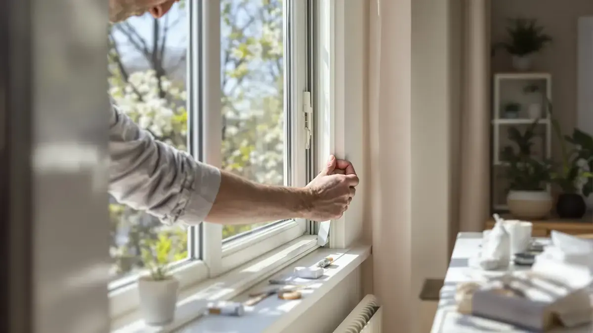 Špatně izolovaná okna jednoduchý krok na jaře pro zabránění velkým energetickým ztrátám