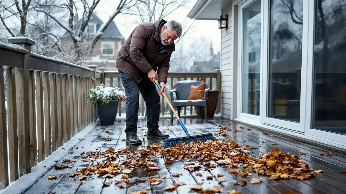Terasa v zimě obyčejný zvyk způsobuje 3 skryté drahé a nebezpečné problémy