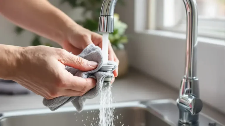 Tento jednoduchý trik uvolní ucpaný kohoutek a obnoví dokonalý proud bez potřeby nářadí