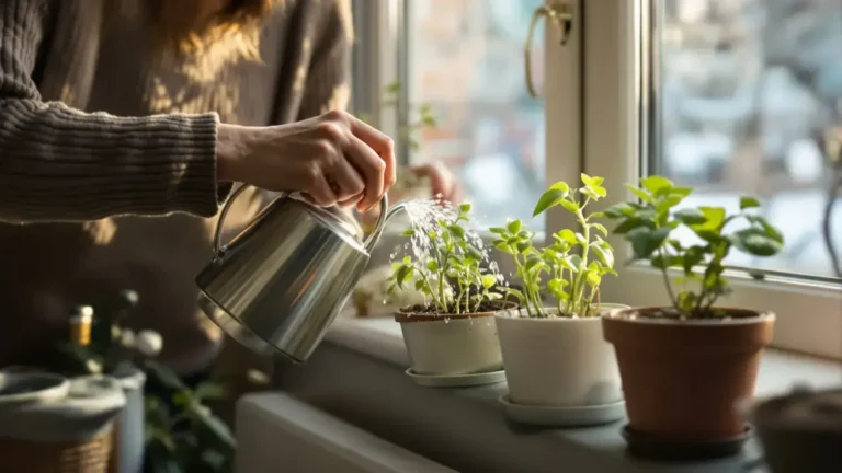 V únoru se zelené rostliny probouzejí, pokud je správně zaléváte